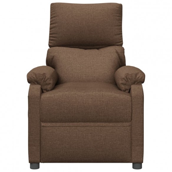 Fauteuil inclinable Marron Tissu