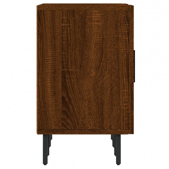 Meuble TV chêne marron 150x30x50 cm bois d'ingénierie