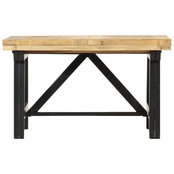 Table basse extensible 160x70x45 cm Bois de manguier massif