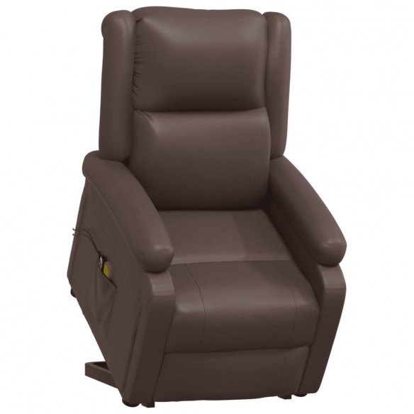 Fauteuil de massage Marron Similicuir