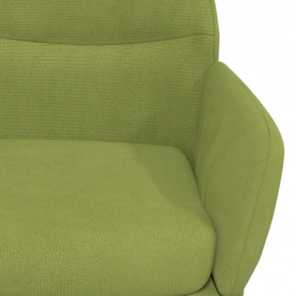 Chaise de relaxation Vert clair Velours