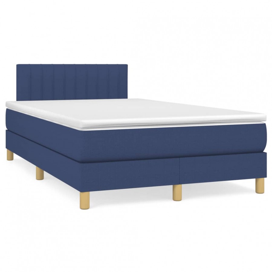 Cadre de lit matelas et LED bleu...