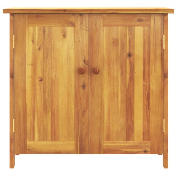 Armoire de jardin 75x35x70 cm bois massif d'acacia