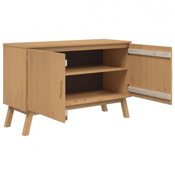 Buffet OLDEN marron 114x43x73,5 cm bois massif de pin