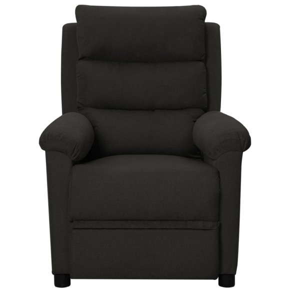 Fauteuil de massage Noir Tissu