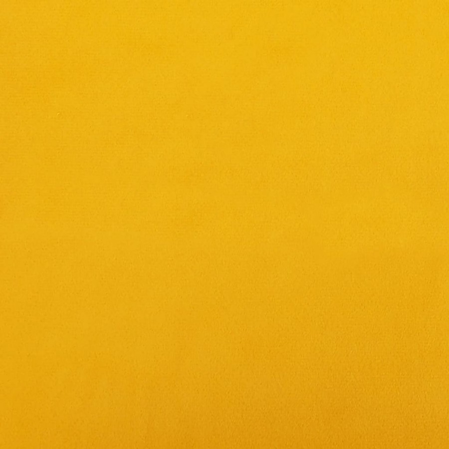 Chaise à bascule Jaune moutarde Velours