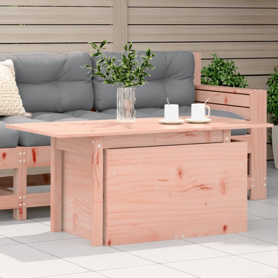 Table de jardin 100x50x75 cm bois...