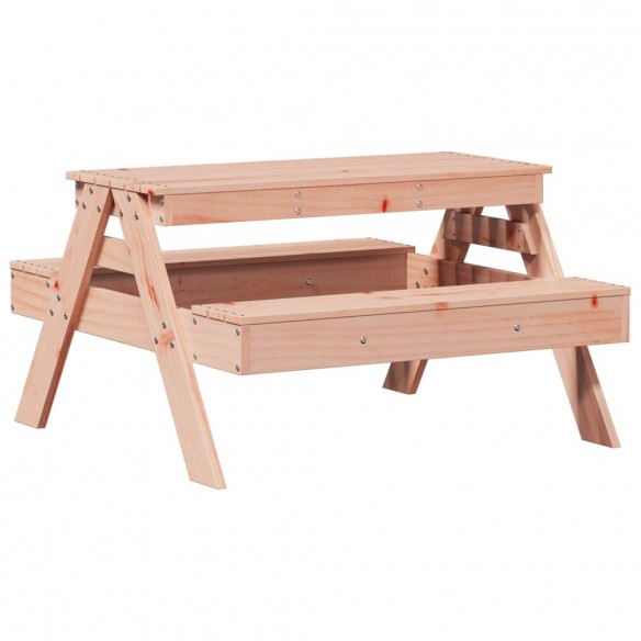 Table de pique-nique pour enfants bois massif de douglas