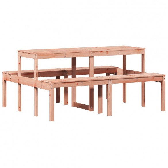 Table de pique-nique 160x134x75 cm bois massif de douglas