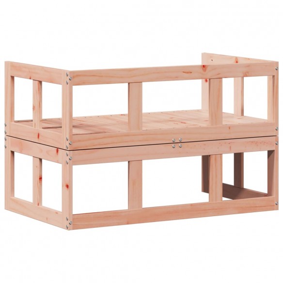 Canapé de jardin extensible bois massif de douglas