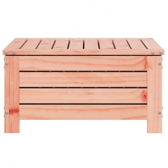 Repose-pied de jardin 62x63,5x32 cm bois massif de douglas