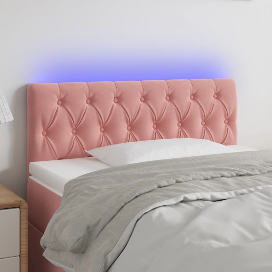 Tête de lit à LED Rose 90x7x78/88 cm...