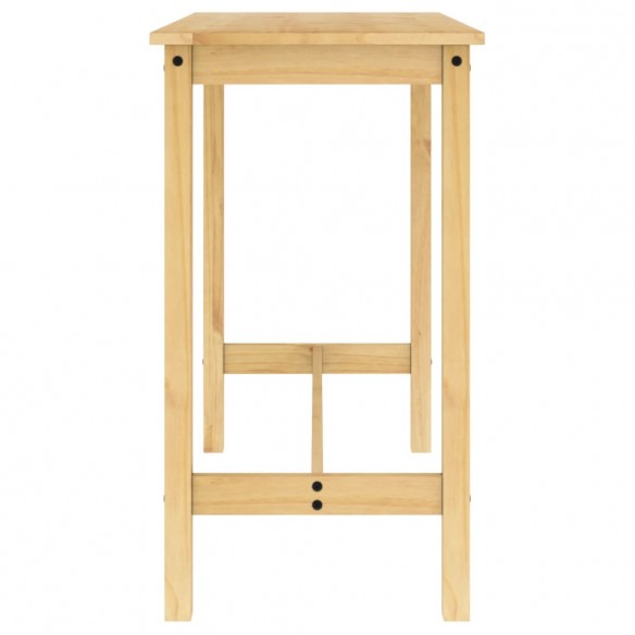 Ensemble de bar 3 pcs Bois de pin massif