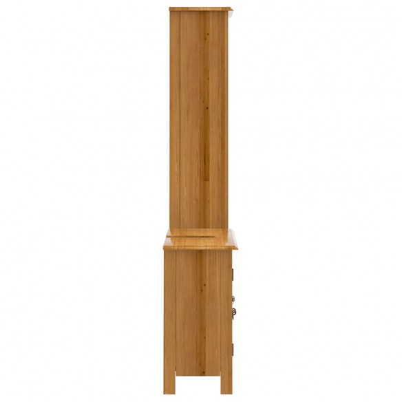 Ensemble de meubles de salle de bain 2 pcs bois de pin massif