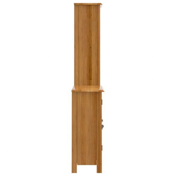 Ensemble de meubles de salle de bain 2 pcs bois de pin massif