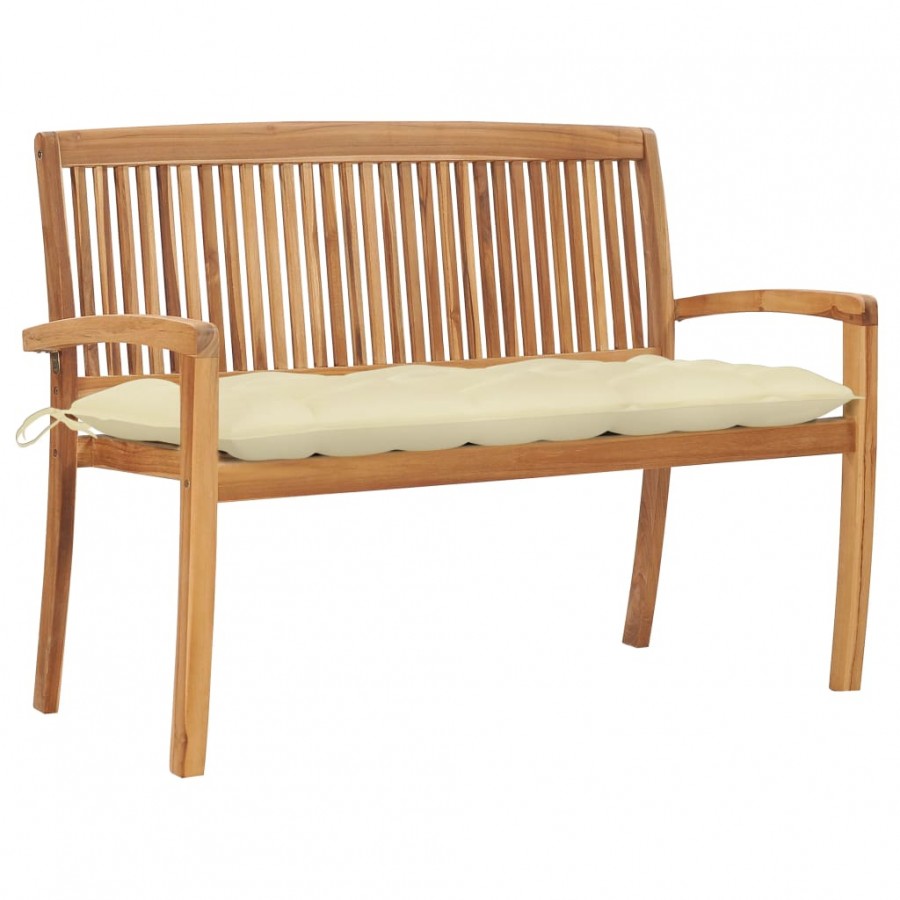 Banc de jardin empilable et coussin...