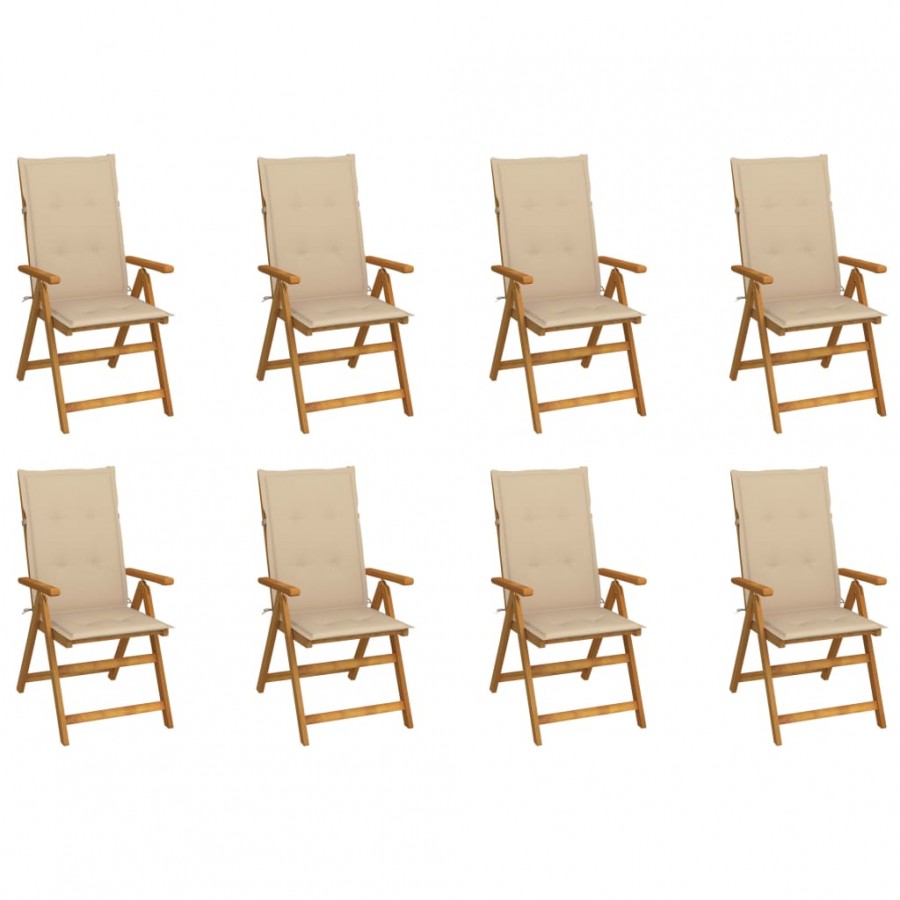 Chaises pliables de jardin avec...