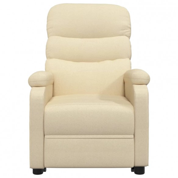 Fauteuil de massage Crème Tissu