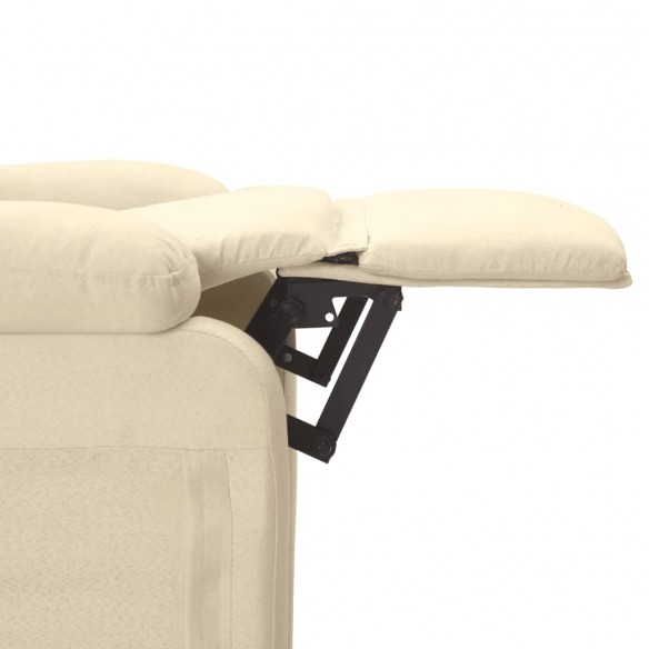 Fauteuil de massage Crème Tissu