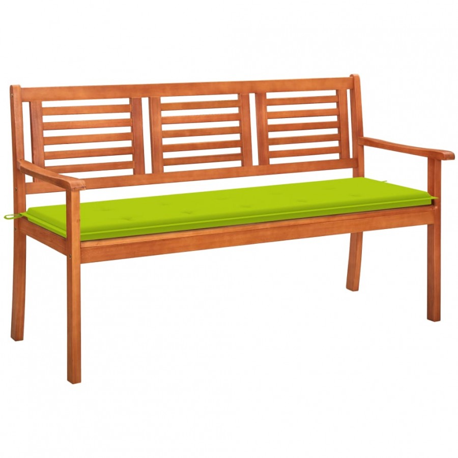 Banc de jardin 3 places avec coussin...