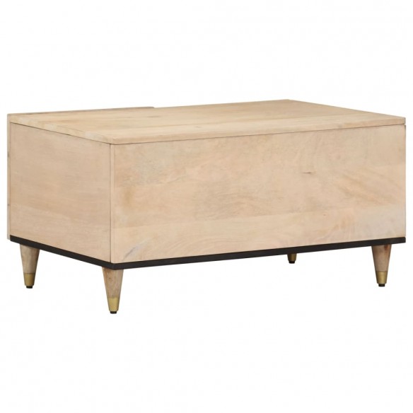 Table basse 80x50x40 cm bois de manguier massif