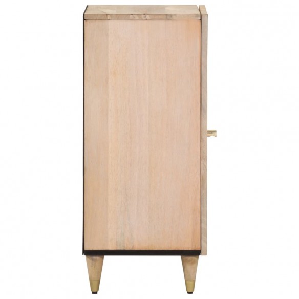 Armoire latérale 40x33x75 cm bois massif de manguier