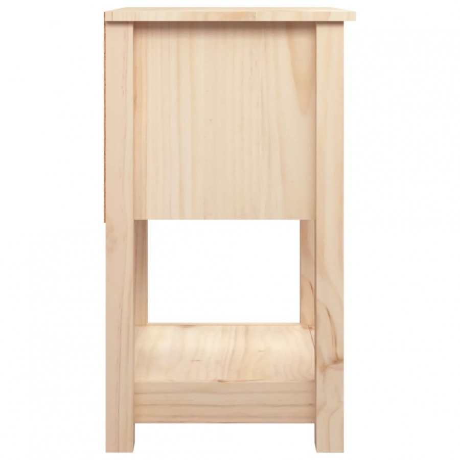 Table de chevet 40x35x61,5 cm Bois de pin massif