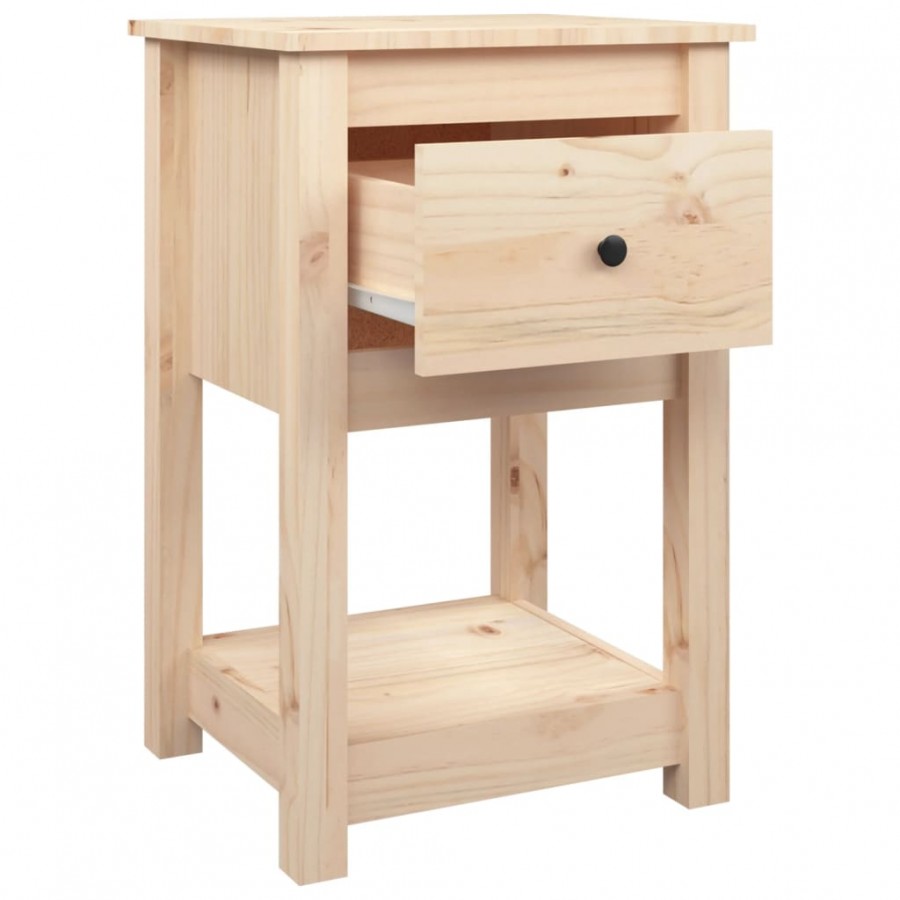 Table de chevet 40x35x61,5 cm Bois de pin massif