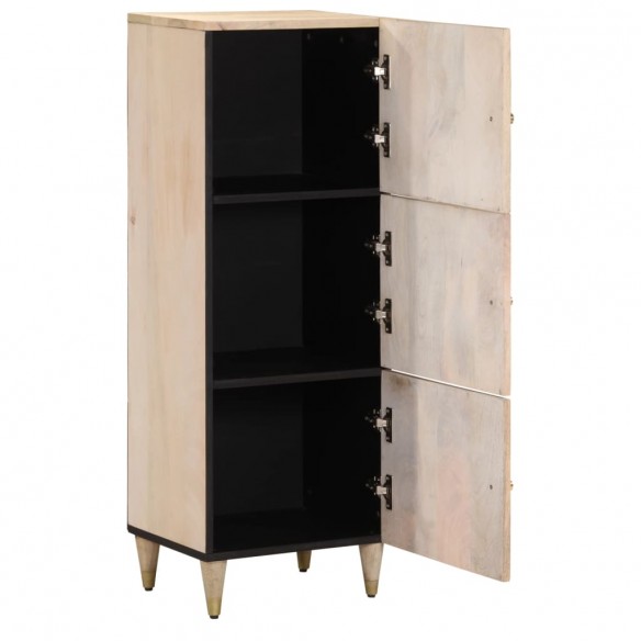 Buffet 40x33x110 cm bois de manguier massif