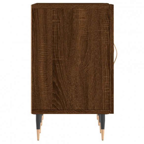 Meuble TV chêne marron 150x30x50 cm bois d'ingénierie