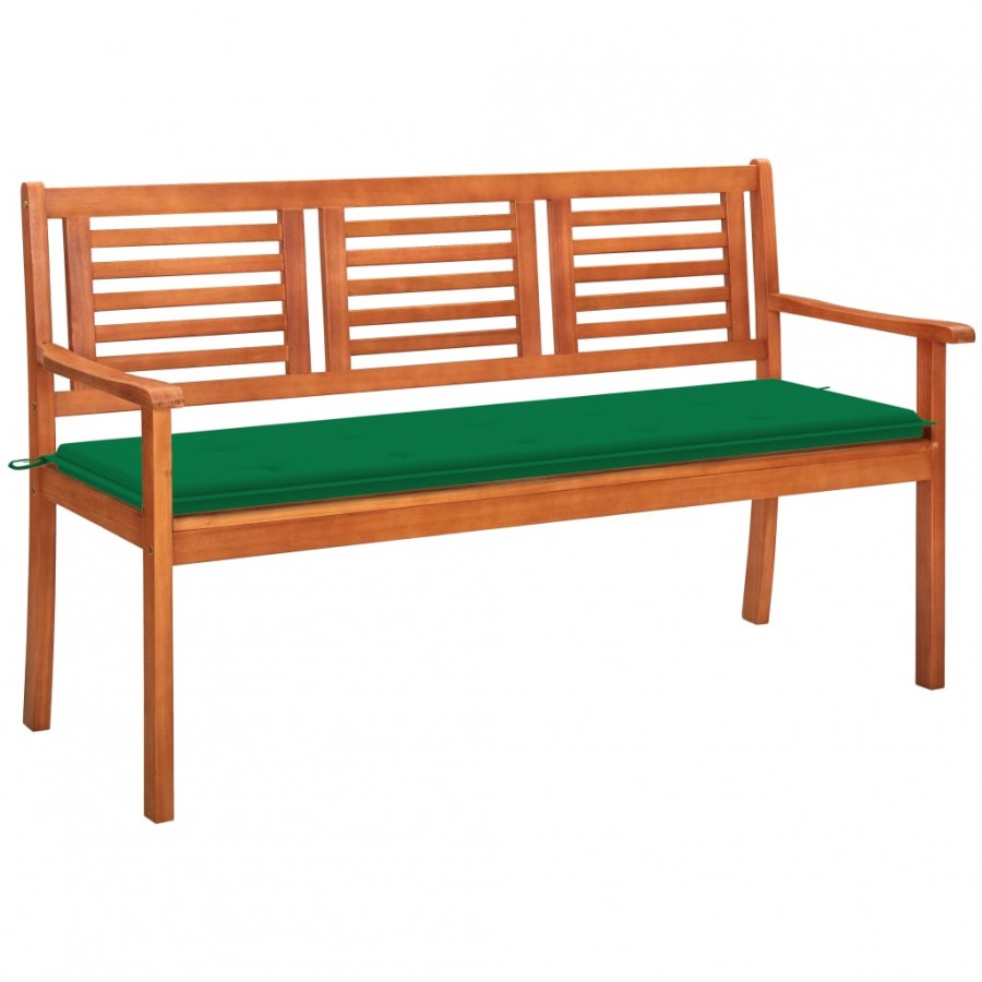 Banc de jardin 3 places avec coussin...