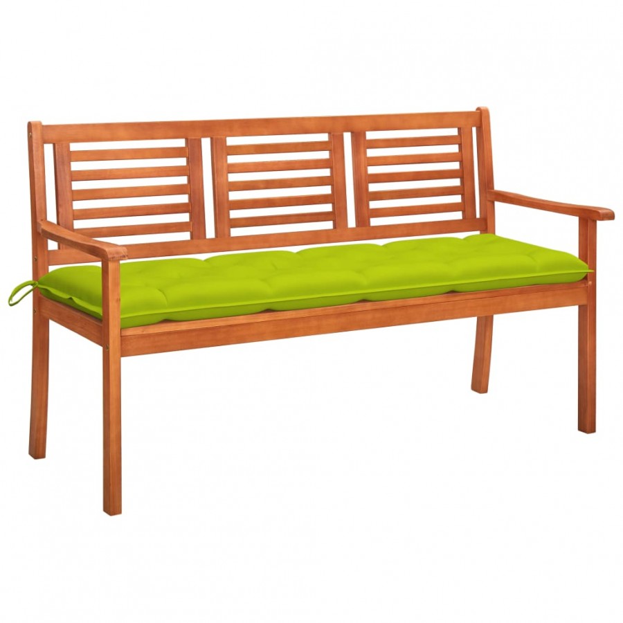 Banc de jardin 3 places avec coussin...