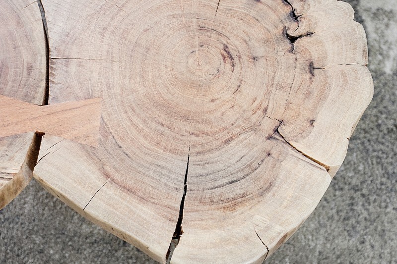 Table basse design industriel 115 cm