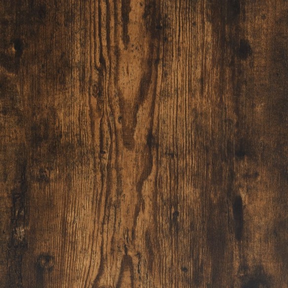 Cadre de lit chêne fumé 90x190 cm bois d'ingénierie