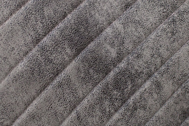 Lot 4 chaises contemporaines coloris gris antique en microfibre