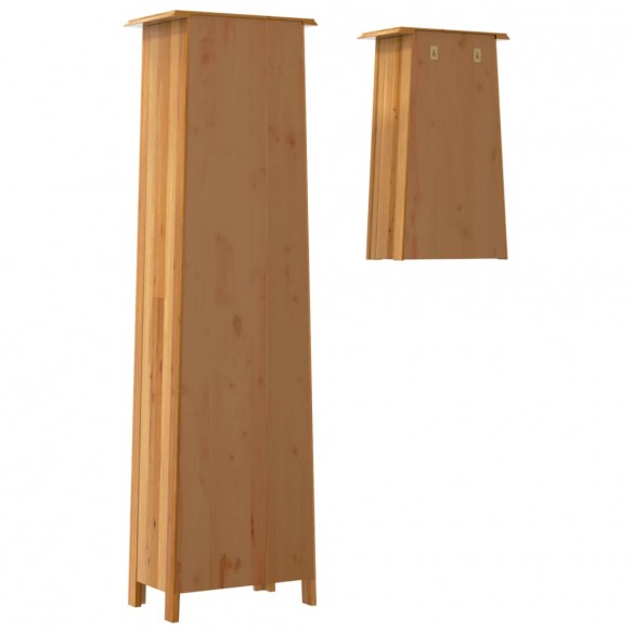 Ensemble de meubles de salle de bain 2 pcs bois de pin massif