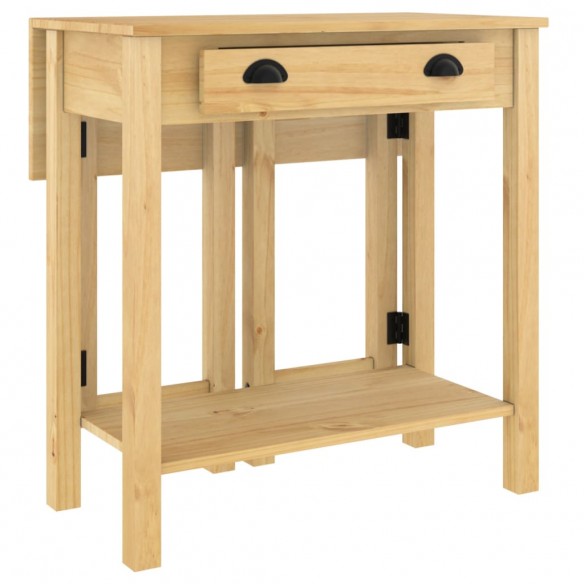 Ensemble de bar 3 pcs bois de pin massif