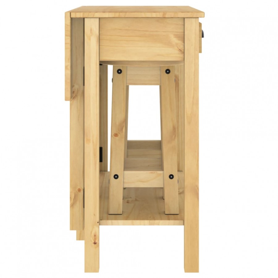Ensemble de bar 3 pcs bois de pin massif
