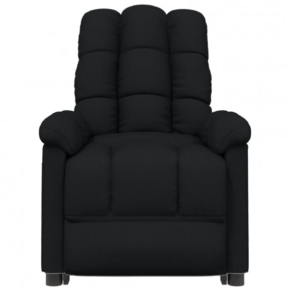 Fauteuil de massage Noir Tissu