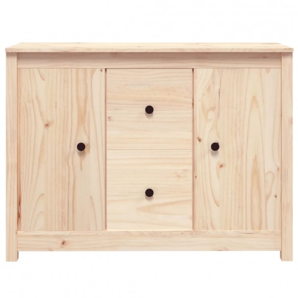 Buffet 100x35x74 cm Bois massif de pin