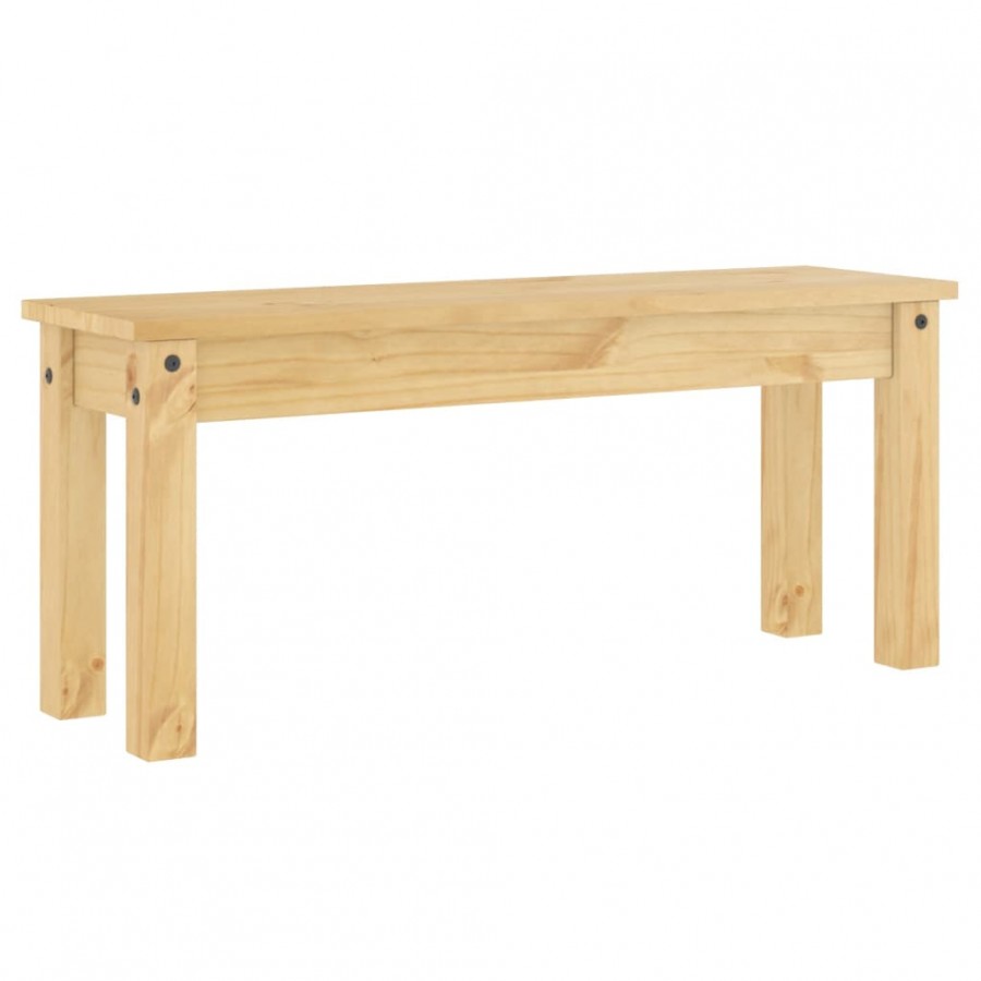 Banc à manger Panama 105x30x45 cm bois massif de pin