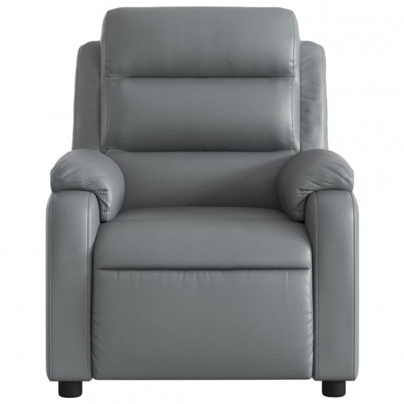 Fauteuil inclinable Gris Similicuir