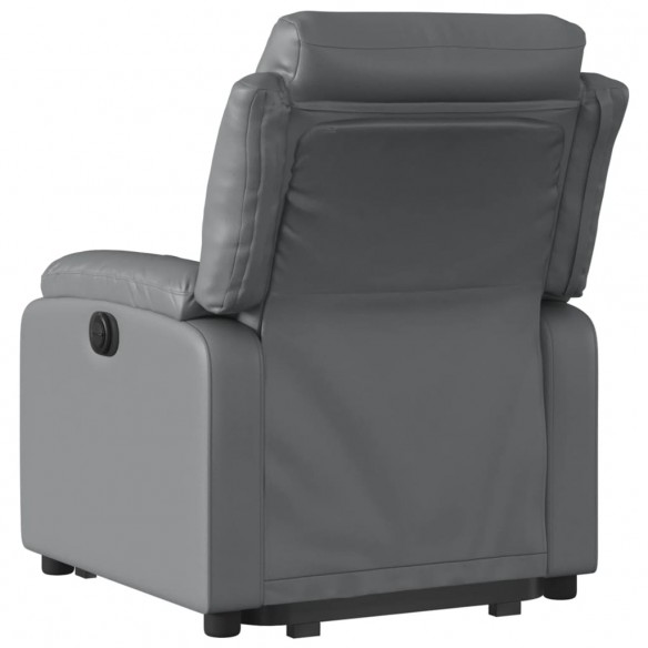 Fauteuil inclinable Gris Similicuir