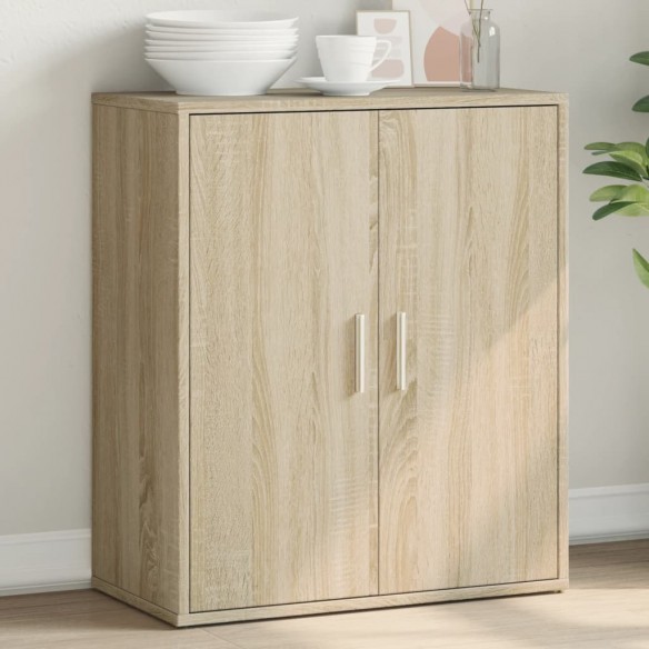 Buffet chêne sonoma 60x31x70 cm bois d'ingénierie