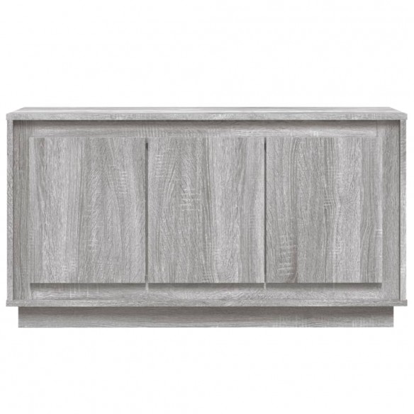 Buffet sonoma gris 102x35x55 cm bois d'ingénierie