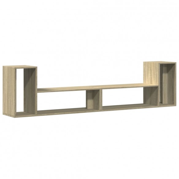 Meubles TV 2 pcs chêne sonoma 100x30x50 cm bois d'ingénierie