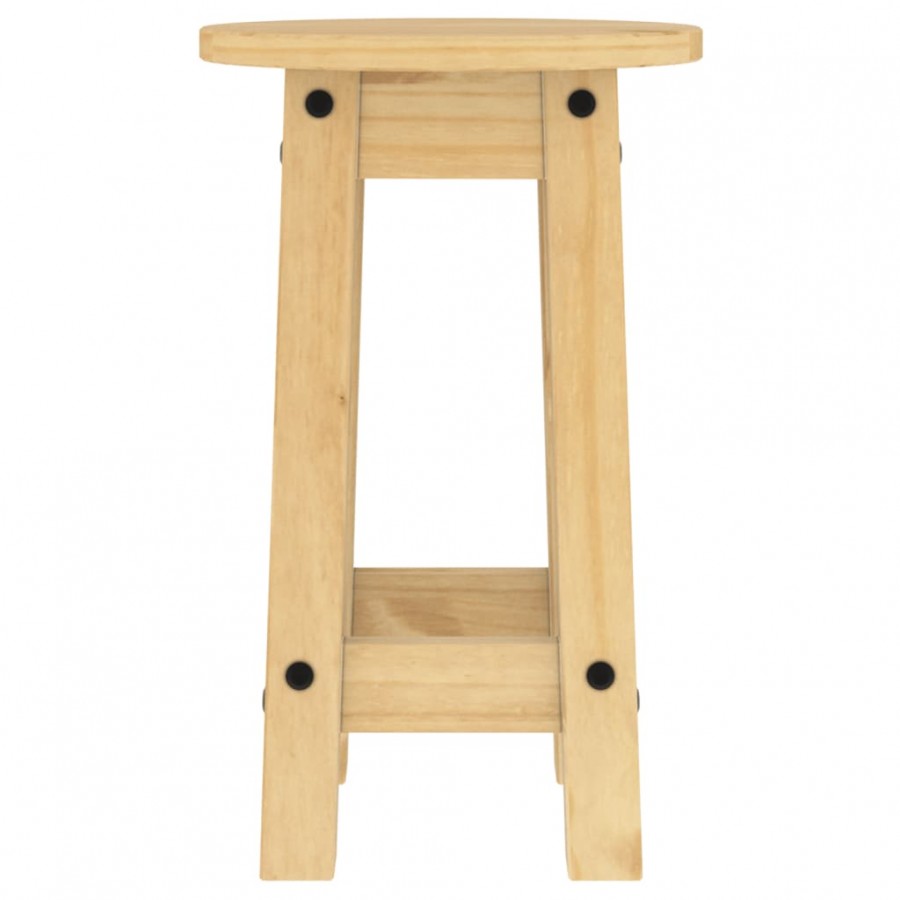 Ensemble de bar 5 pcs Bois de pin massif