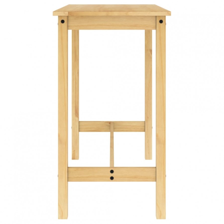 Ensemble de bar 5 pcs Bois de pin massif