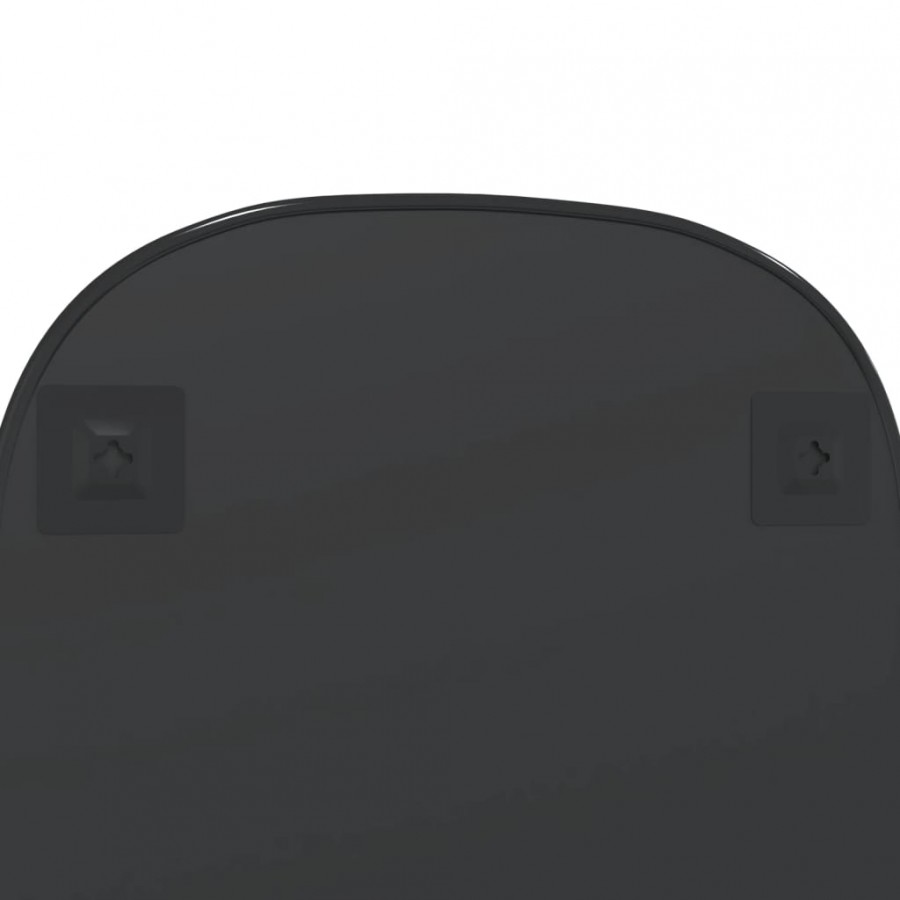 Miroir mural Noir 70x45 cm Miroir mural Noir 70x45 cm