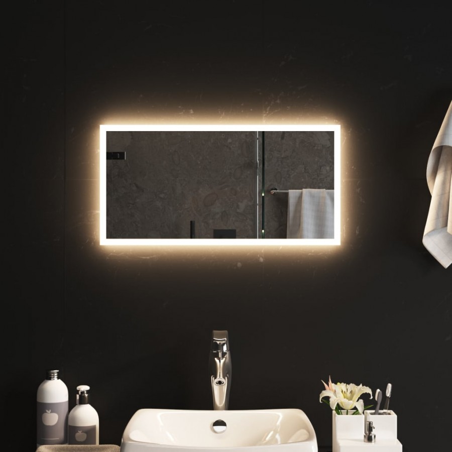 Miroir de salle de bain à LED 60x30 cm